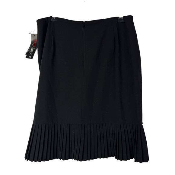 Vintage Dresses & Skirts - Vintage Y2K Pantology Black Trumpet Fit Mini Skirt 12